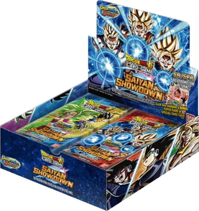 Dragon Ball Super TCG Saiyan Showdown Booster Box – New & Sealed